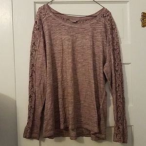 Ariat Women's 2x Purple Top